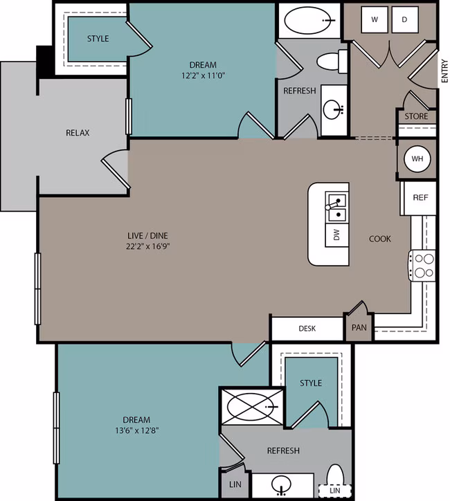 Unit 02324 02324 floor plan